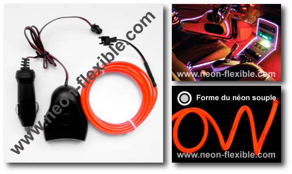 Neon tuning auto capteur son